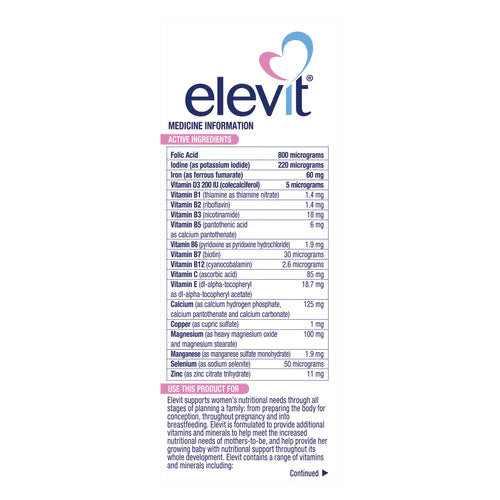 ELEVIT Pre & Pregnancy 30s