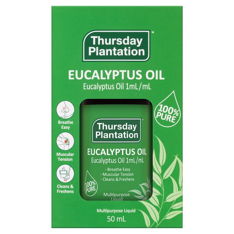 Thursday Plantation 100% Pure Eucalyptus Oil 50mL