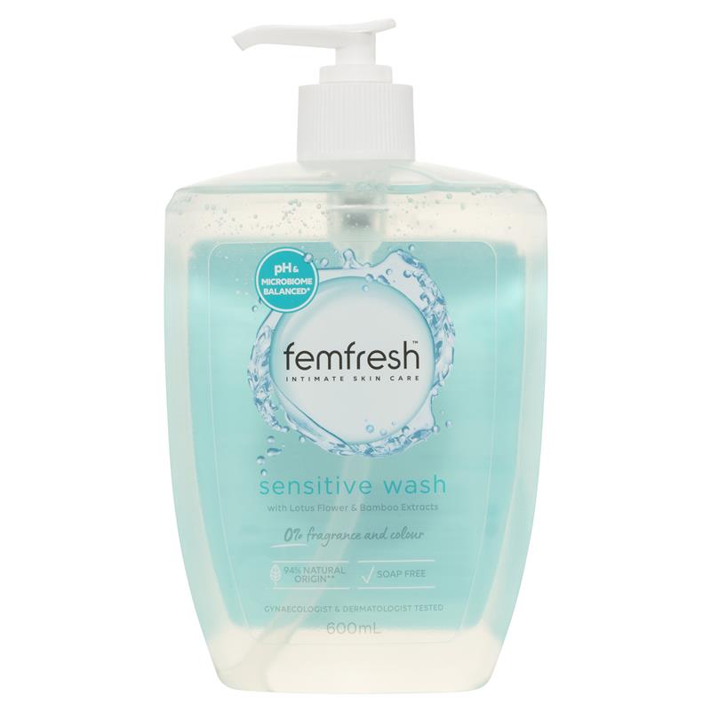 FEMFRESH Sensitive Wash 600ml