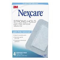 Nexcare Strong Hold Adhesive Pad 4 Pack