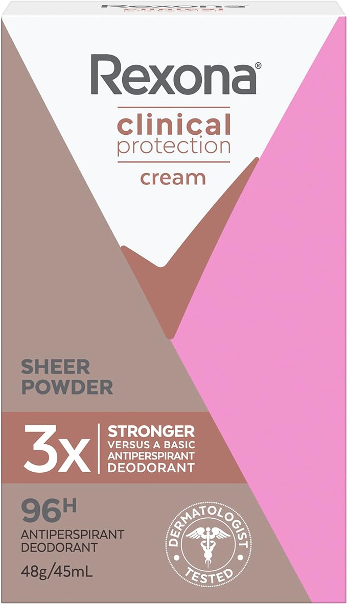 REXONA W Clin Deo Crm Shr Pwd 45ml