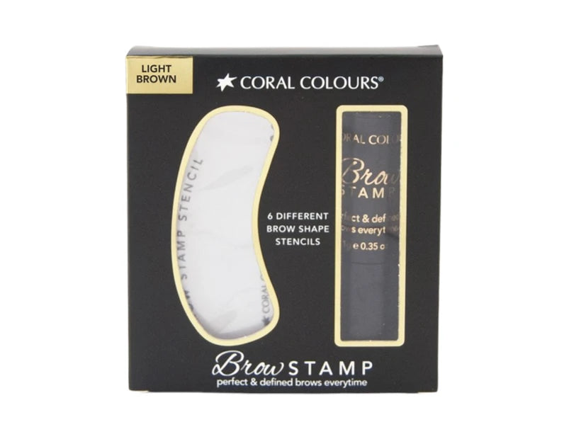 Coral Brow Stamp Nat. Brown