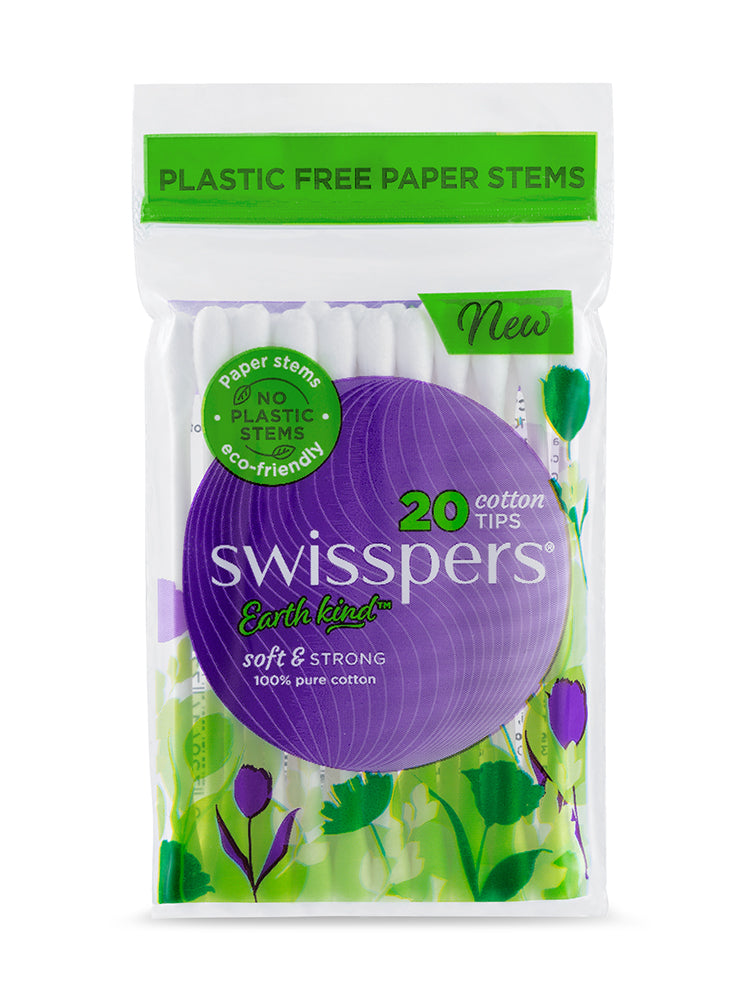 SWISSPERS P/Stem Cotton Tips 20s