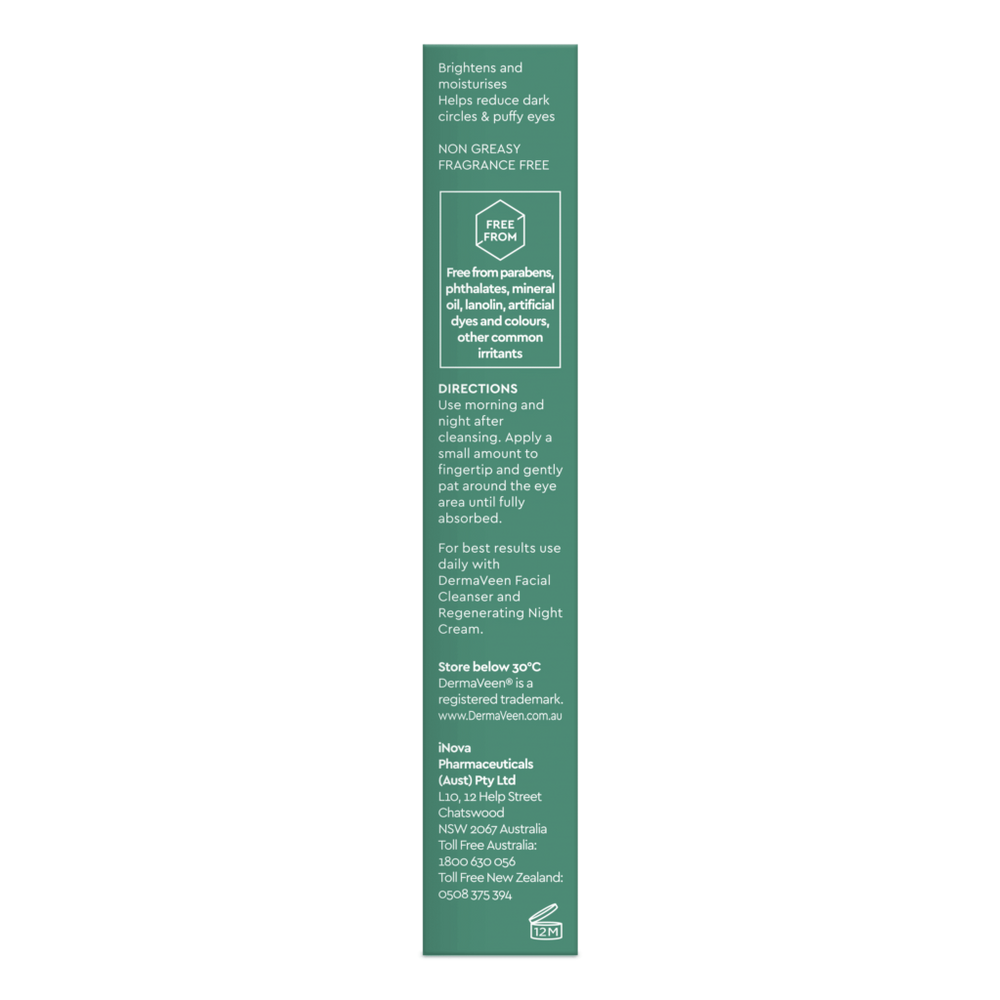 DERMAVEEN Face Bright Eye Cr. 15ml