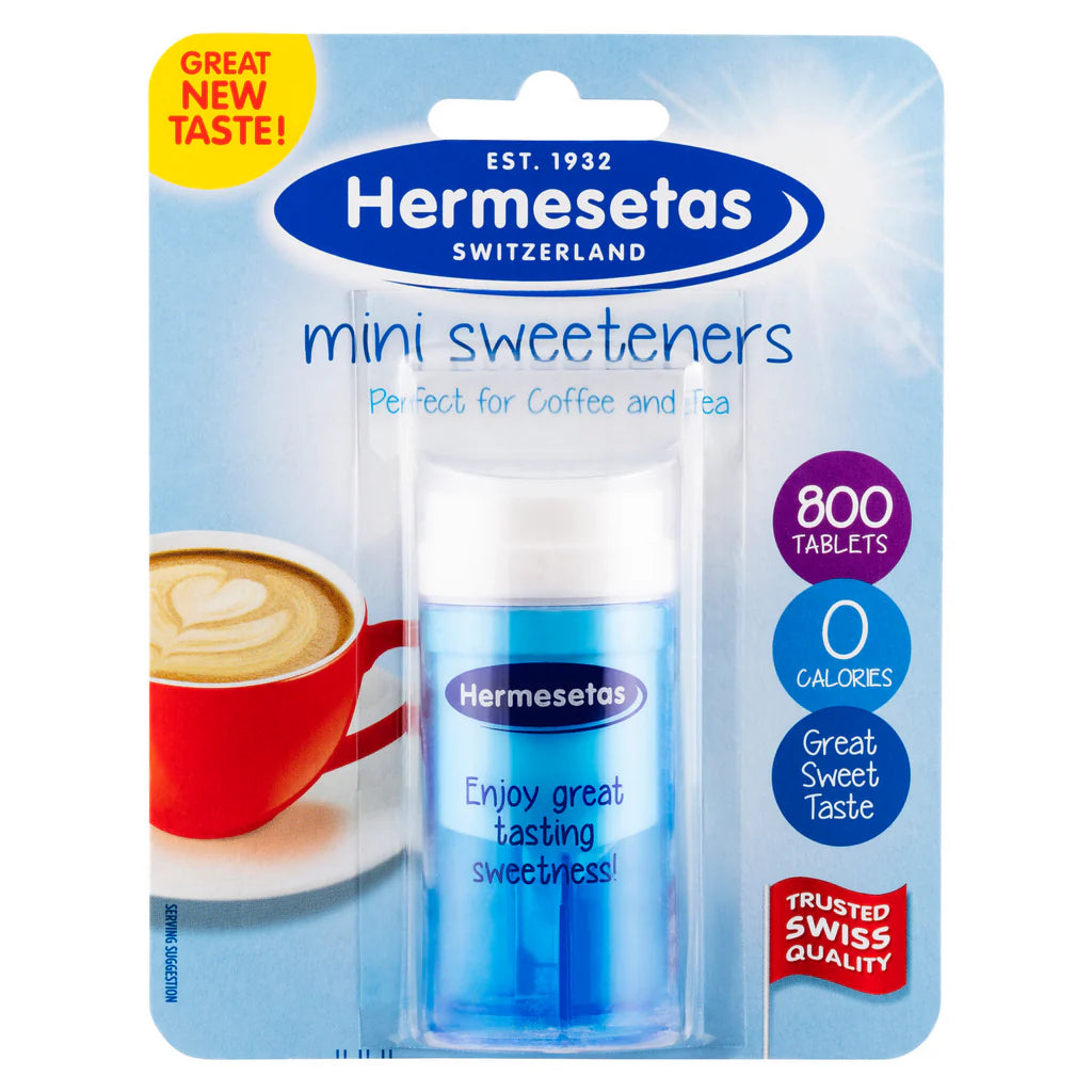 HERMESETAS Mini Sweeteners 800tabs