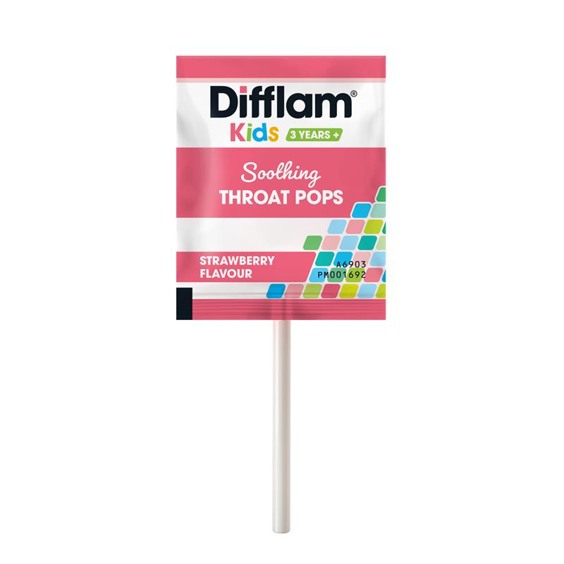 DIFFLAM K Sooth Throat Pop Strawb10s