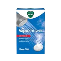 VICKS Vaposhower Tablets 3pk