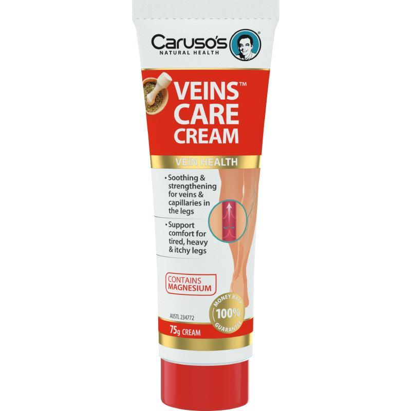 Carusos Veins Care Cream 75g