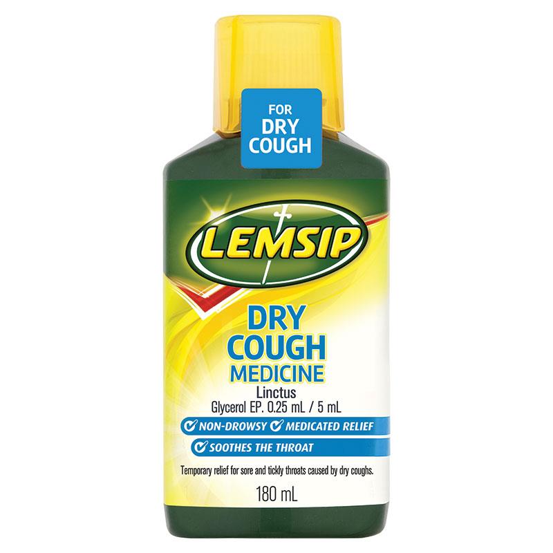 Lemsip Dry Cough Liquid 180ml