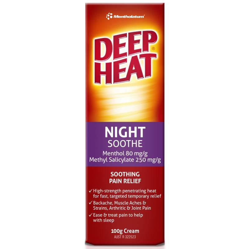 Mentholatum Deep Heat Ngt Soothe 100g