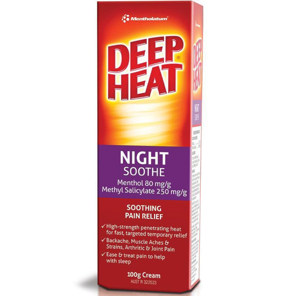 Mentholatum Deep Heat Night Relief - 100g