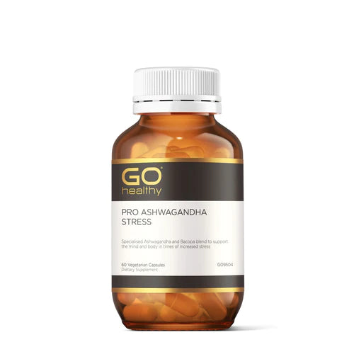 GO PRO Ashwagandha Stress VCaps 60s