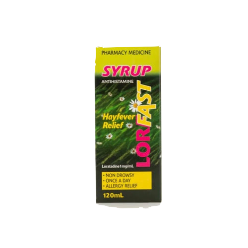 Lorfast Syrup 120ml Dated stock
