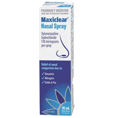 MAXICLEAR Xylometaz. Nasal Spr 10ml