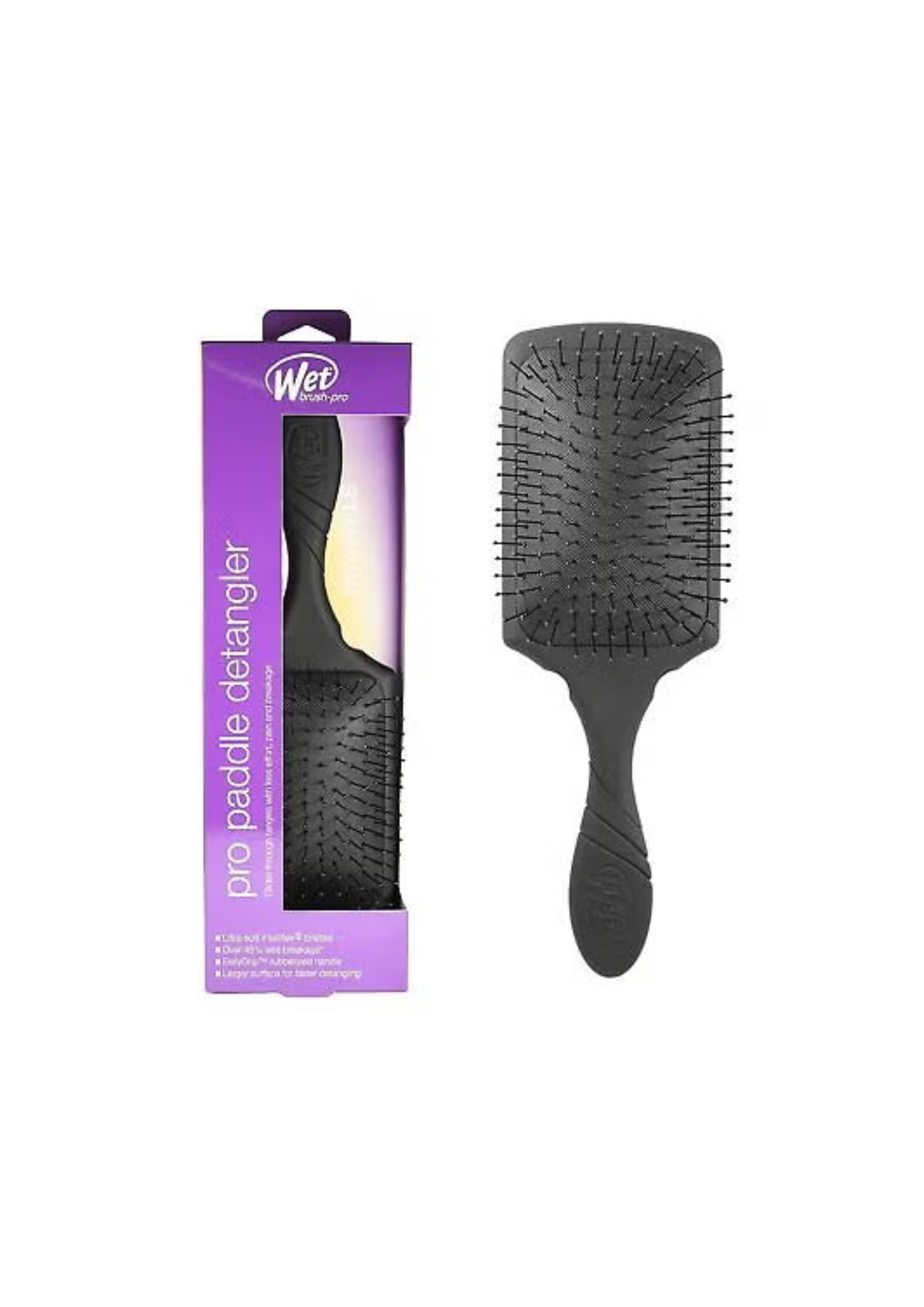 WetBrush Pro Paddle Detangler - Black