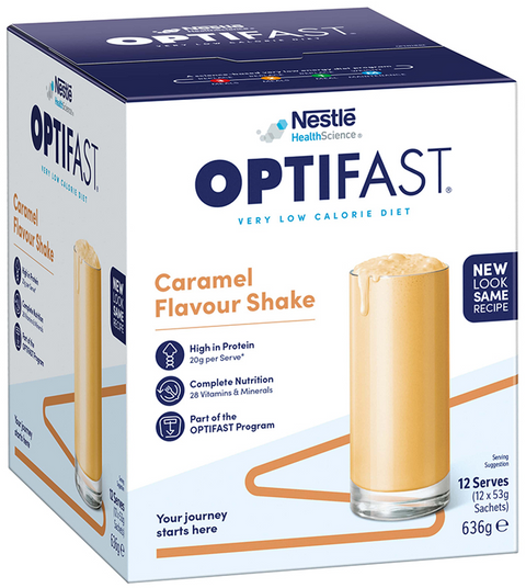 OPTIFAST VLCD Shake Caramel 12pk