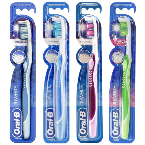 ORAL B 3DWhite Medium Toothbrush