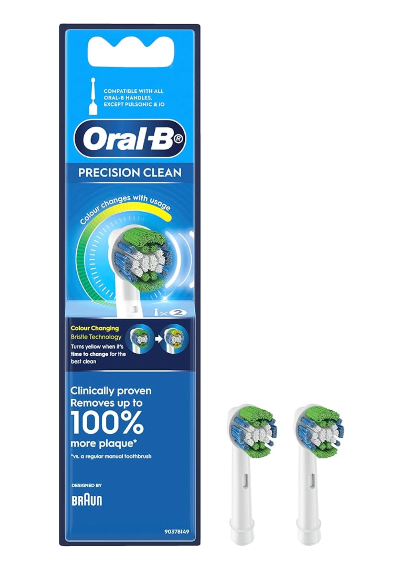 Oral B Refills Precision Clean EB17 - 2pk