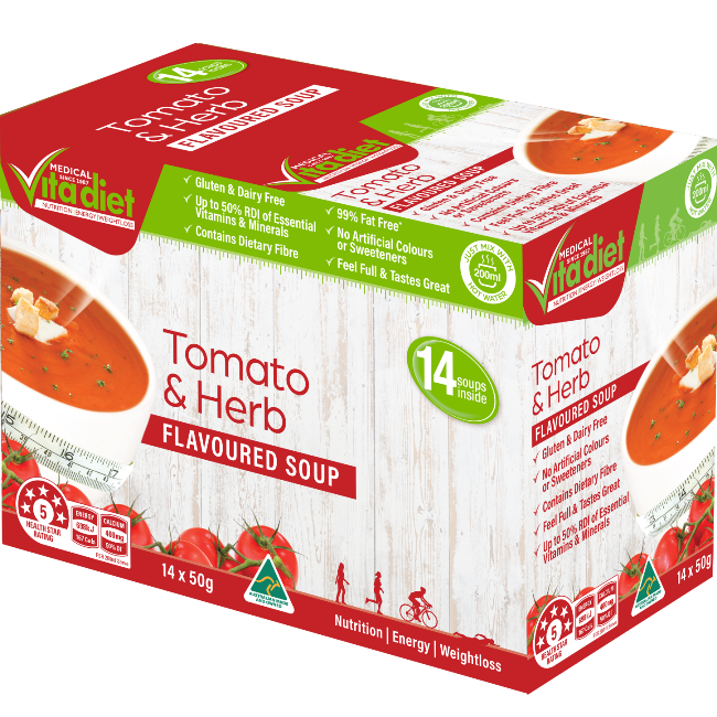 Vita Diet Tomato and Herb Soup 14s