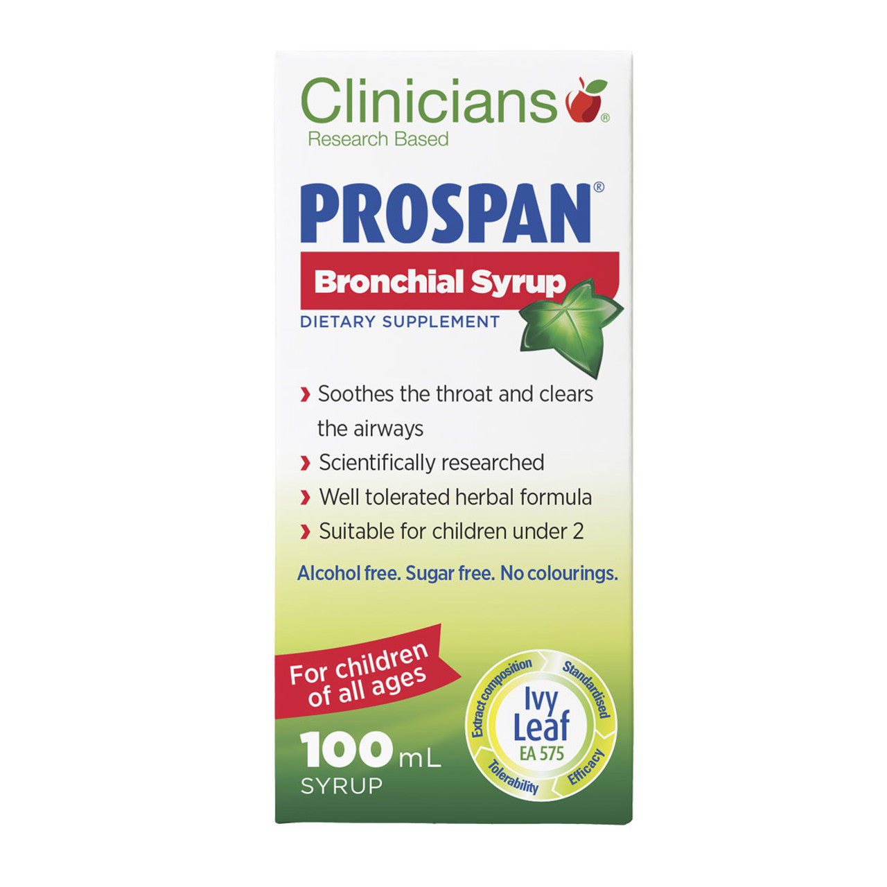 Clinicians Prospan Bronchial Syrup - 100ml