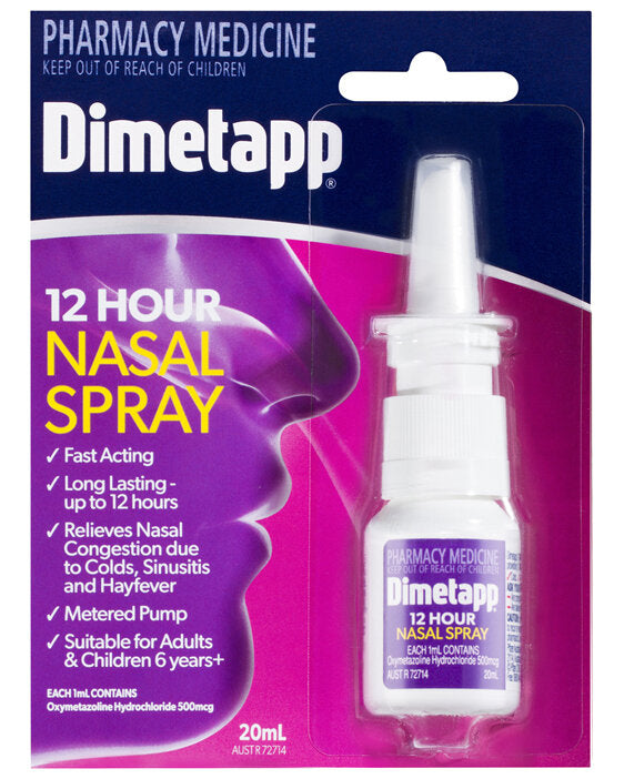 DIMETAPP 12Hr Nasal Spray 20ml