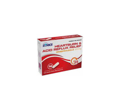 ETHICS HB&ARR Omeprazole 20mg Cap14s