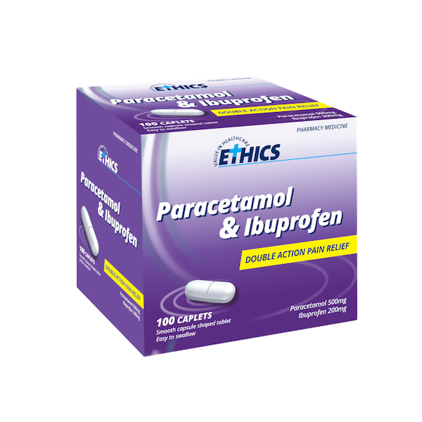 Ethics Paracetamol & Ibuprofen 100s