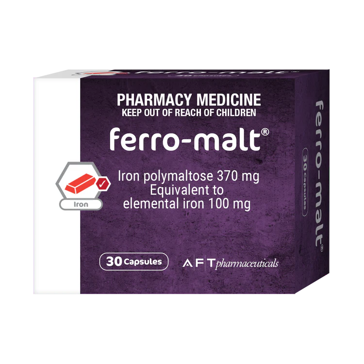 FERRO-MALT Capsules 100mg 30s