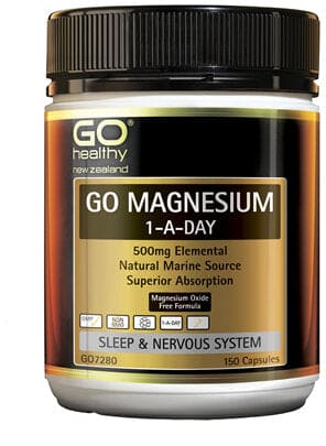 Go Healthy Go Magnesium 1-A-Day - 150caps