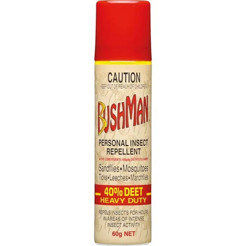 Bushman Heavy Duty Insect Repellent Aerosol 60g