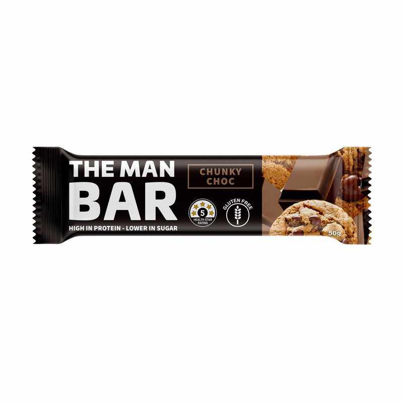 The Man Bar Chunky Choc 50g