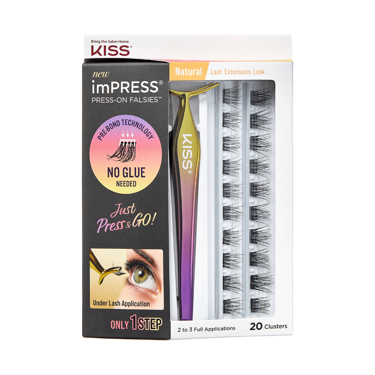 KISS imPress PressOn-Falsies-Natural