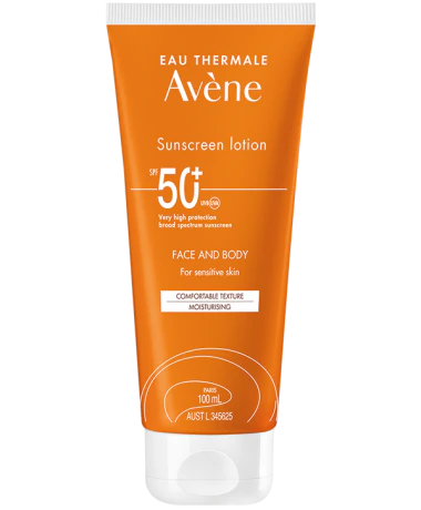 Avene SPF 50+ Face and Body Lotion 100ml