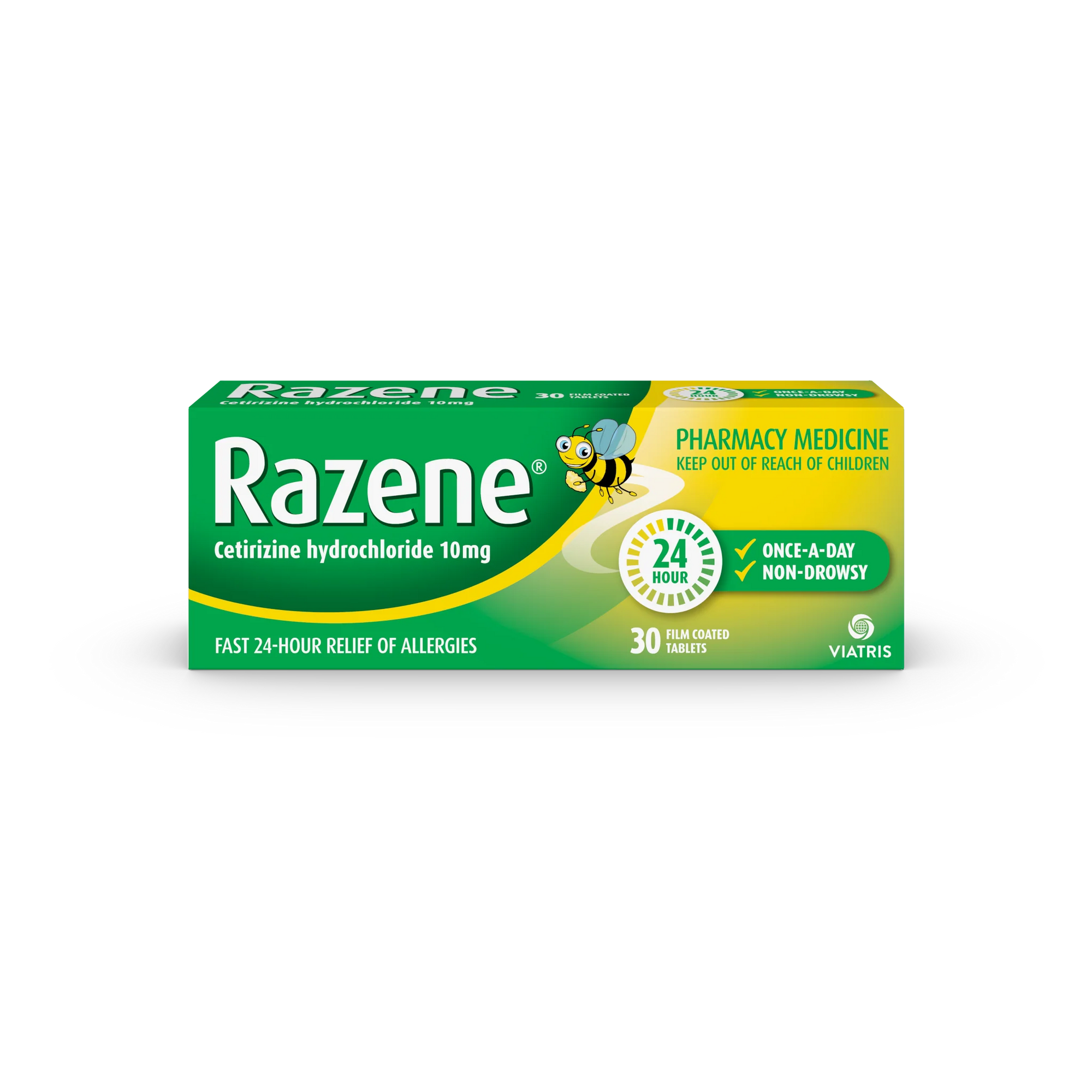 Razene 10mg Antihistamine - 30tabs