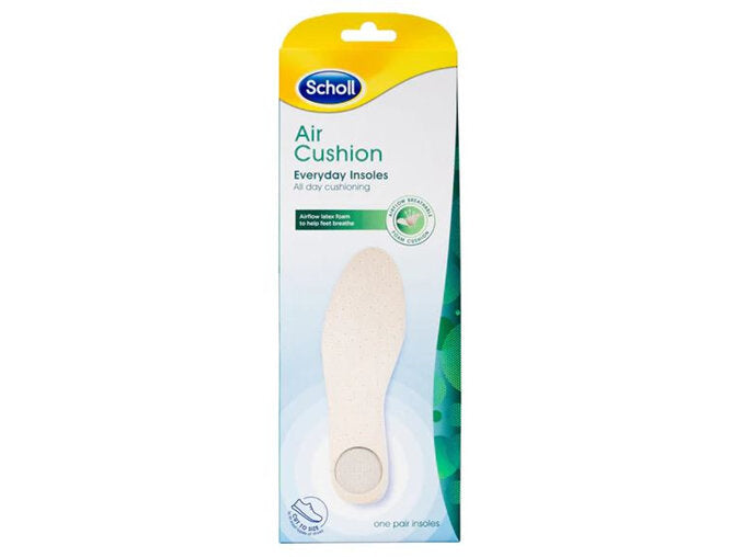 SCHOLL Air Cush. Everyday Insole 1pr