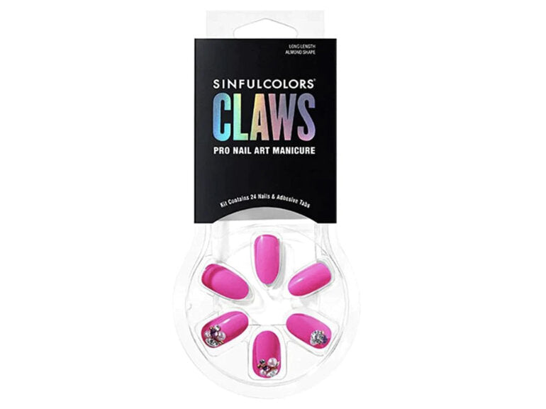 Sinful Colours Claws Hot Pink Jewels