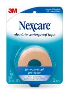 Nexcare Absolute. water Proof Tape 25.4mmx4.57m