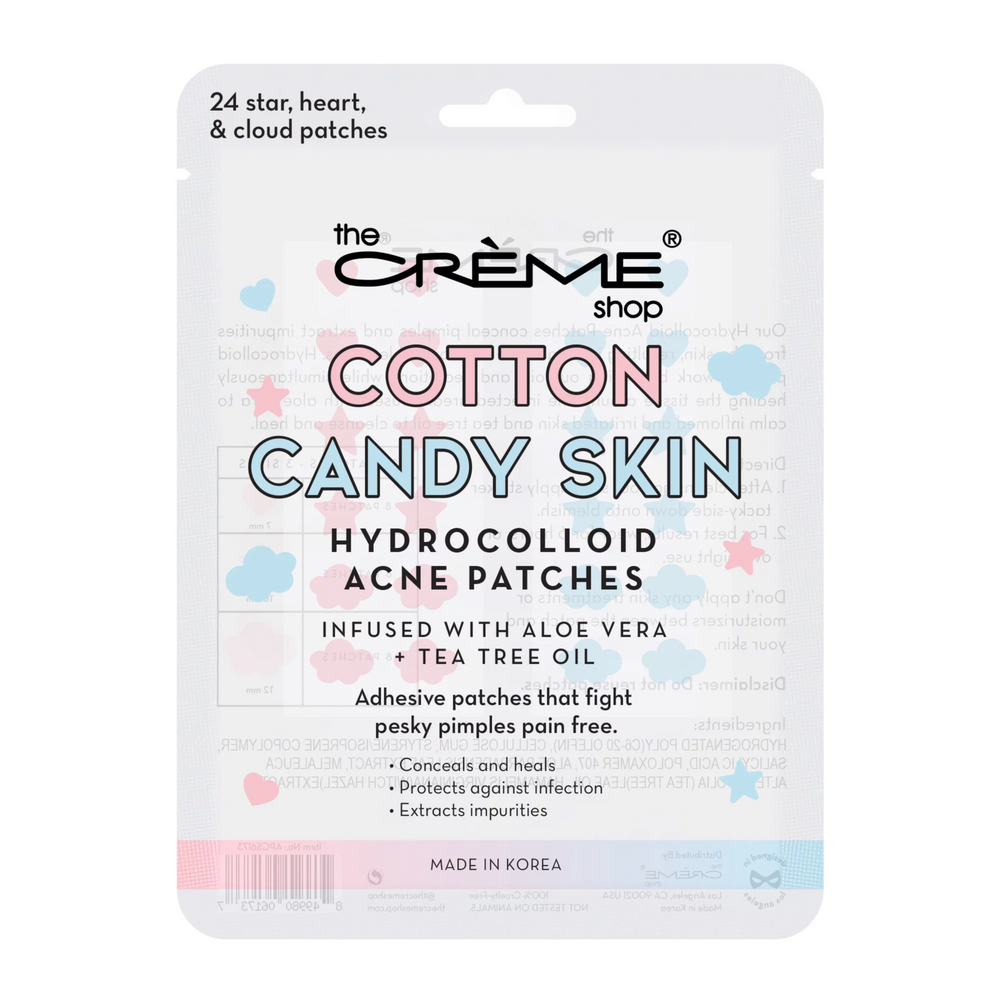 The Crème Shop Cotton Candy Acne Patches
