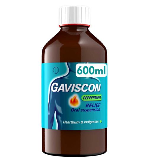 Gaviscon Peppermint Liquid - 600ml