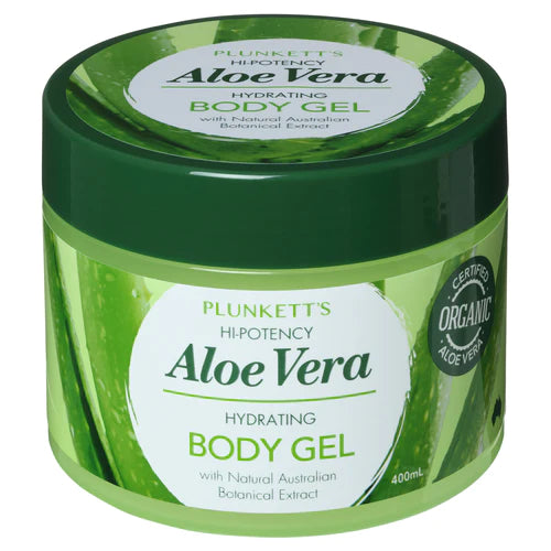 Plunkett's Hi-Potency Aloe Vera Hydrating Body Gel - 400ml