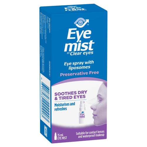 Clear Eyes Eye Mist Spray - 15ml