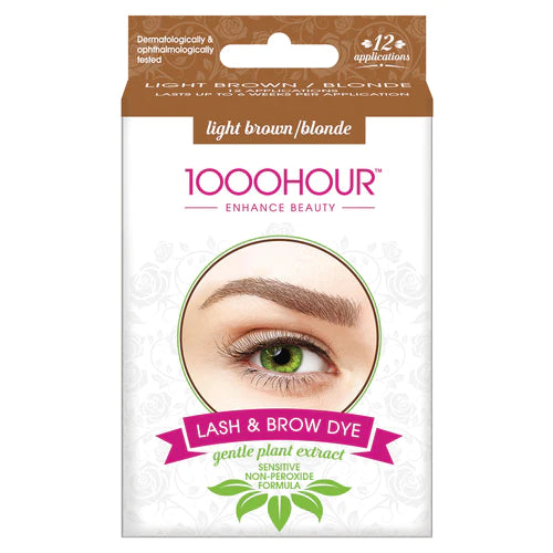 1000 Hour Eyelash/Brow Dye - Light Brown/Blonde