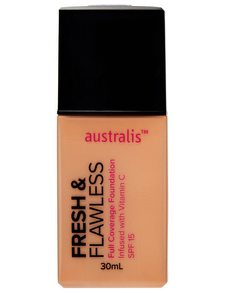 Australis Fresh & Flawless Foundation Golden Nude - 30ml
