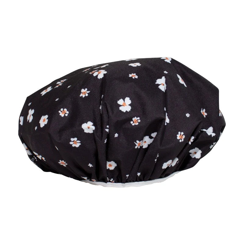 Simply Essential Luxe Shower Cap Daisy