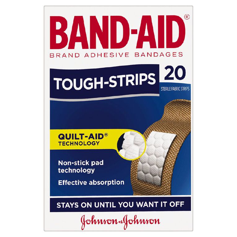 Band-aid Tough Strips Waterproof - 20s