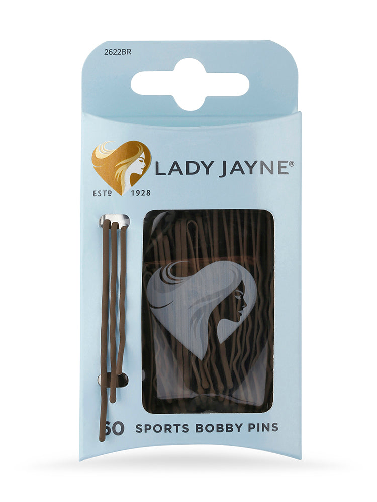 Lady Jayne Bobby Pins Brown - 25s