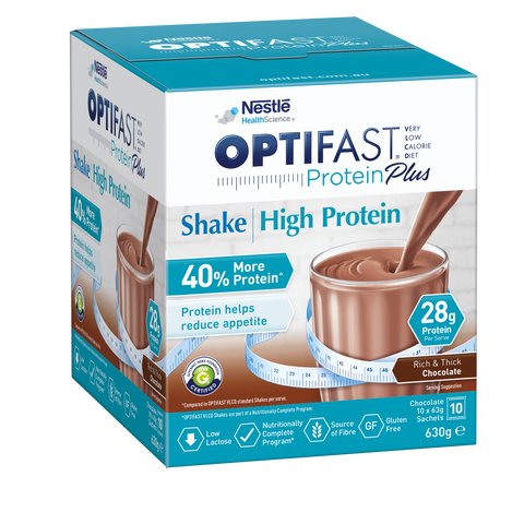 OPTIFAST Protein VLCD Shake Choc 10x63g