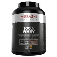 MUSASHI 100% Whey Choc M/Sh 2kg