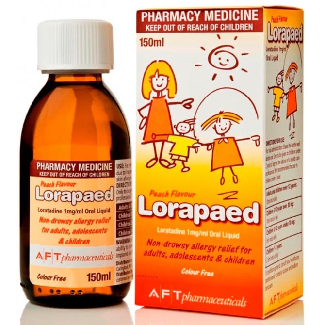 Lorapaed Oral Liquid 1mg/ml - 150ml