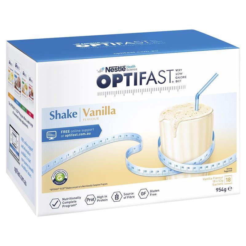 Optifast Vlcd Shake Vanilla Flavour - 18s
